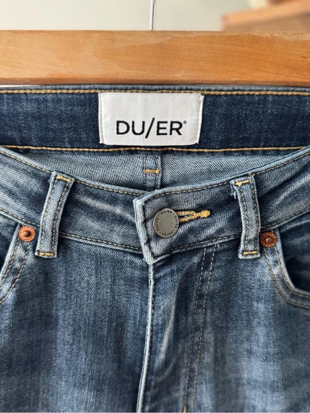 DU/ER Performance Denim Skinny Jean size 26 - Picture 4 of 6